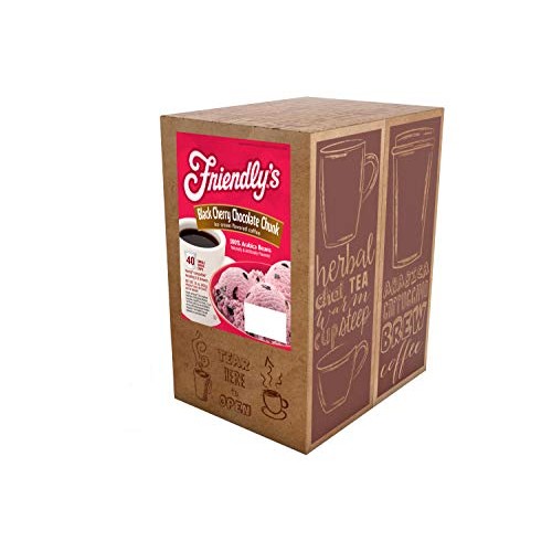Friendlys Cherry Chocolate Flavored Coffee Pods For Keurig K Cu