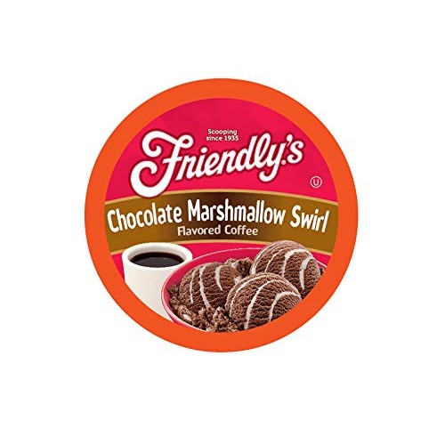 Friendlys Coffee Pods For Keurig K Cup Brewers, Chocolate Marsh