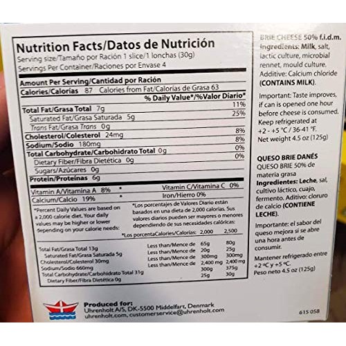 Friendship Danish Brie Cheese 4.5 Oz 6 Pack