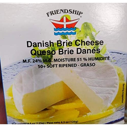 Friendship Danish Brie Cheese 4.5 Oz 6 Pack