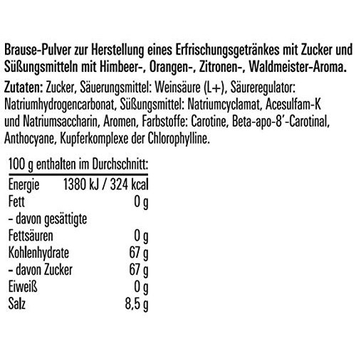 Frigeo Ahoj-Brause Brause-Pulver 10Er Pack