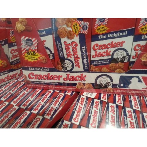 Cracker Jack Caramel Coated Popcorn &Amp; Peanuts The Original 24