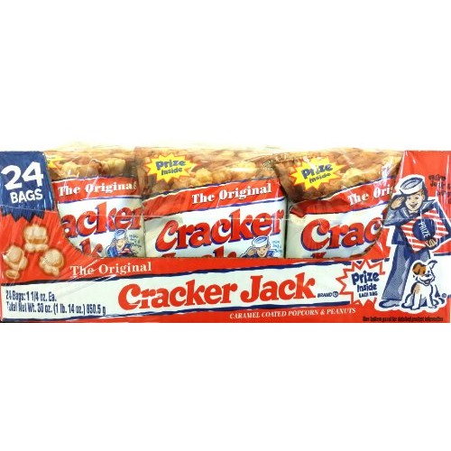 Cracker Jack Original With Prize - 24 Bags 1 1/4 Oz. Ea.