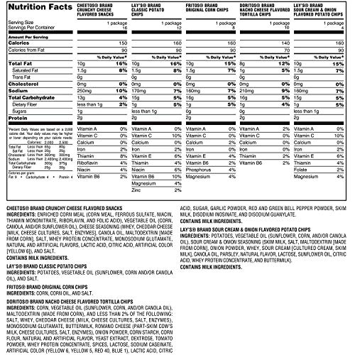 Frito-Lay Variety Pack, Classic Mix, 30 Pack- 51.5 Oz