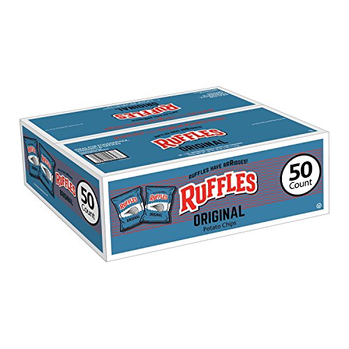 Ruffles Original Potato Chips 1 Oz. Bags, 50 Ct.