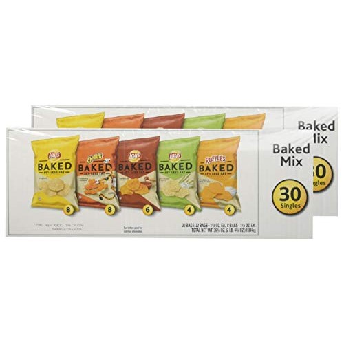 Frito Lay Baked &Amp; Popped Mix 30 Piece Variety Pack
