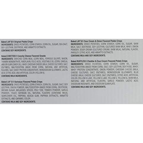 Frito Lay Baked &Amp; Popped Mix 30 Piece Variety Pack