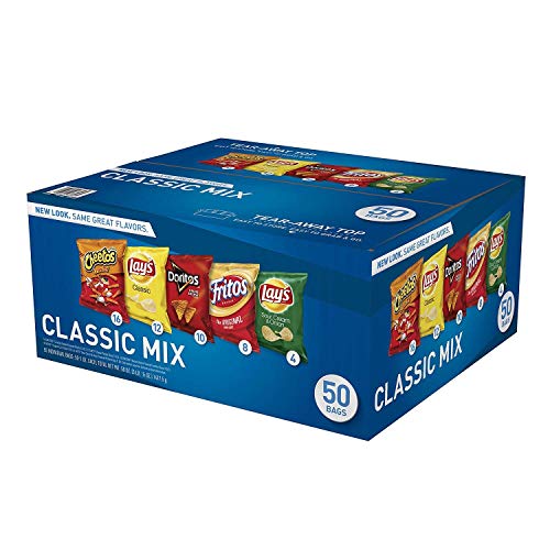 Frito Lay Big Grab Classic Mix Variety Chips, 50Ct.
