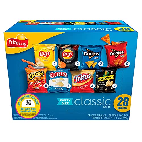 Frito-Lay Classic Mix Variety Pack, 28 Pack Assortment May Vary