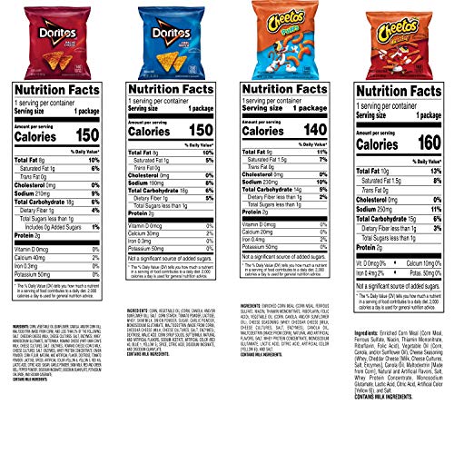 Frito-Lay Doritos &Amp; Cheetos Mix 40 Count Variety Pack