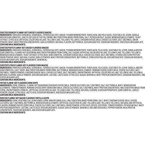 Frito-Lay Flamin Hot Mix Variety Pack 18 Pack Assortment May