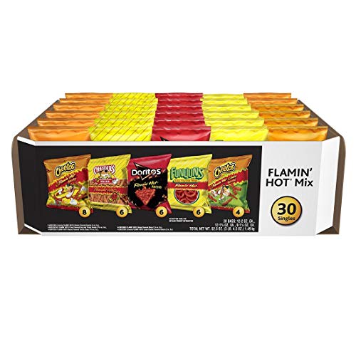 Frito-Lay Flamin Hot Mix Variety Pack, 30 Count