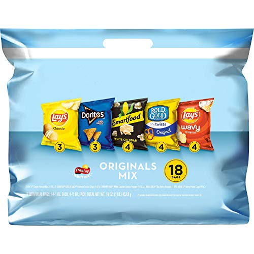 Frito-Lay Originals Mix Variety Pack, 18Count