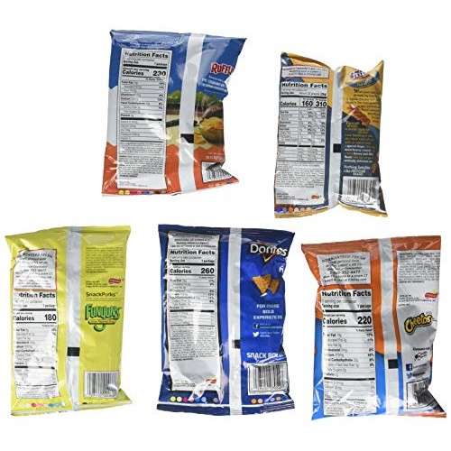 Frito Lay Premiere Mix Chips And Snacks 30 Piece Variety Pack, 6