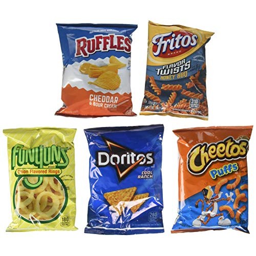 Frito Lay Premiere Mix Chips and Snacks 30 Piece Variety