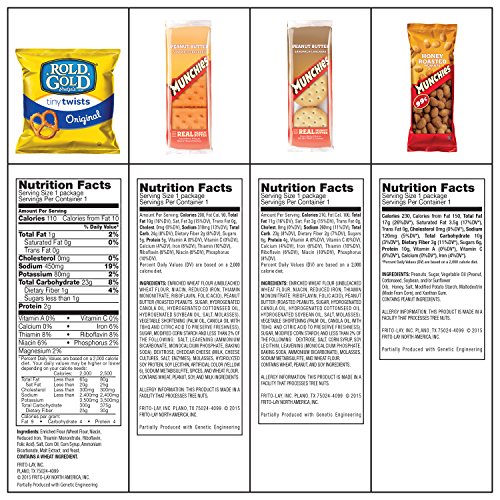 Sweet &Amp; Salty Snacks Variety Box, Mix Of Cookies, Crackers, Chip