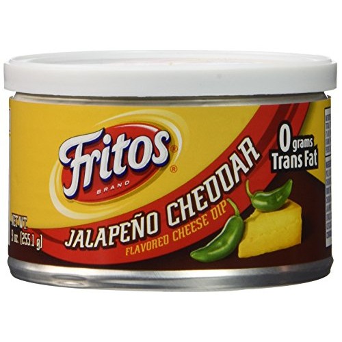 Fritos Cheese Dip, Jalapeno Cheddar, 9 Ounce Pack Of 6