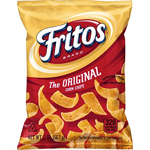 Fritos Original Corn Chips, 2 Ounce Pack Of 64