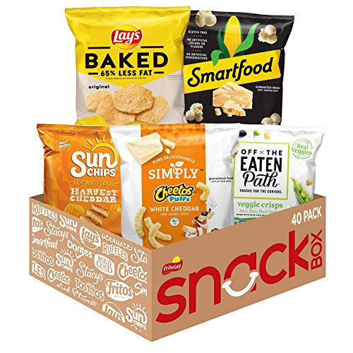 Ultimate Smart Snacks Care Package - Variety Assortment Of Chips