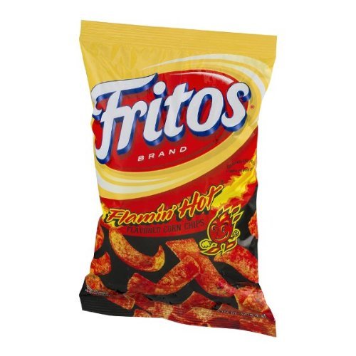 Frito Lay, Fritos, Flamin Hot, Corn Chips, 9.25Oz Bag Pack Of 3