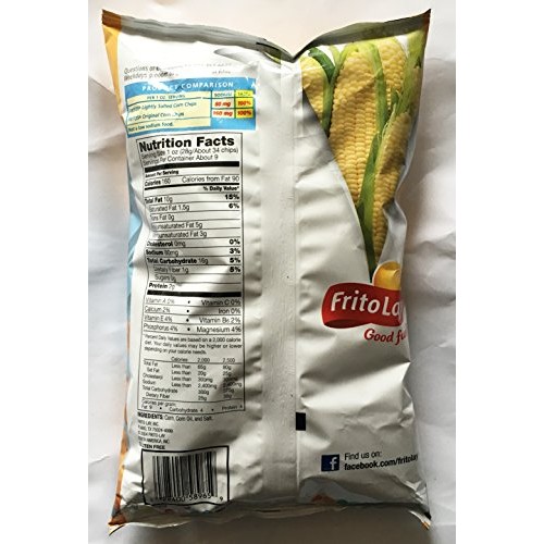 9.25Oz Fritos Lightly Salted Corn Chips Pack Of 3