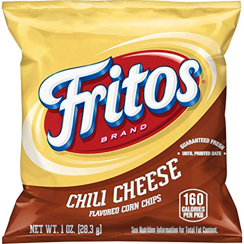 Fritos Corn Chips, Chili Cheese, 1 Ounce Pack of 40