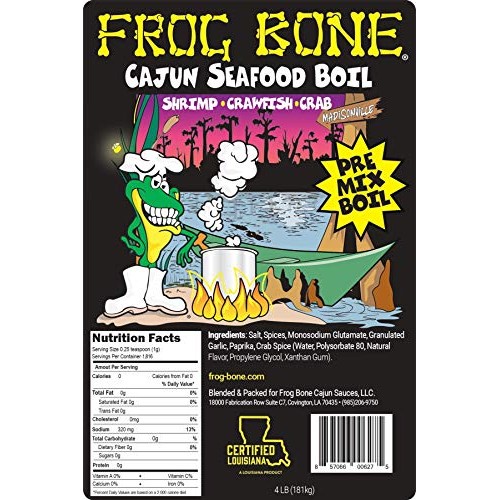 Frog Bone Cajun Seafood Boil, 4 Lbs