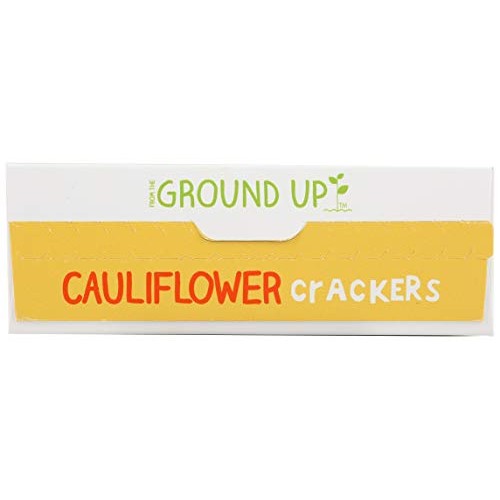 From The Ground Up, Cauliflower Crackers Sea Salt, 4 Ounce