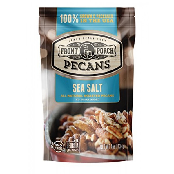 All Natural Roasted Pecans - Pack of 4 Sea Salt