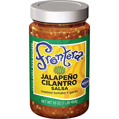 Frontera Gourmet Mexican Jalapeño Cilantro Salsa, Medium, 16 Oz.
