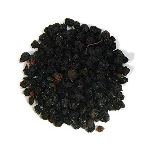 Frontier Co-Op Elderberries, European Whole, 1 Lb. Bulk Bag