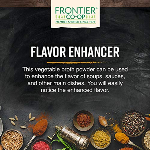 Frontier Co-Op Broth Powder, Vegetable Flavored Low Sodium | 1
