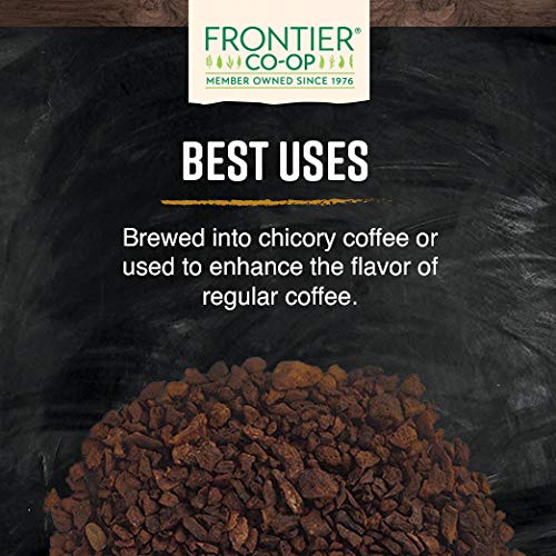 Frontier Co-Op Chicory Root Roasted Granules, Certified Organic,