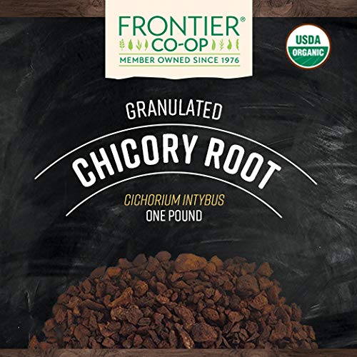 Frontier Co-Op Chicory Root Roasted Granules, Certified Organic,