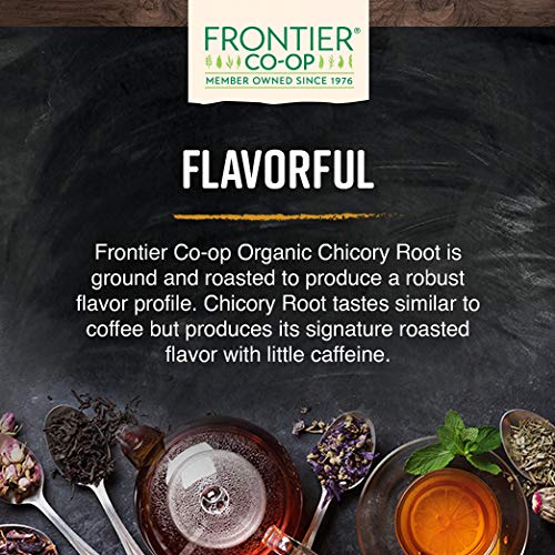 Frontier Co-Op Chicory Root Roasted Granules, Certified Organic,