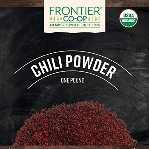 Frontier Co-Op Chili Powder Blend, Certified Organic, Kosher, Sa