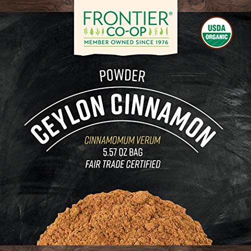 Frontier Co-Op Cinnamon Powder, Ceylon, Certified Organic, Fair Frontier Co-Op Cinnamon Powder, Ceylon, Certified Organic, Fair