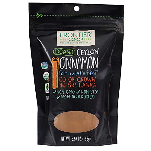 Frontier Co-Op Cinnamon Powder, Ceylon, Certified Organic, Fair