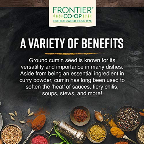 Frontier Co-Op Cumin Seed Powder, Certified Organic, Kosher | 1