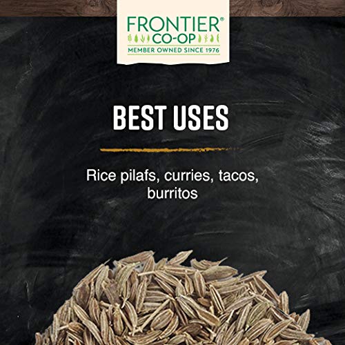 Frontier Co-Op Cumin Seed Whole, Certified Organic, Kosher, Non-