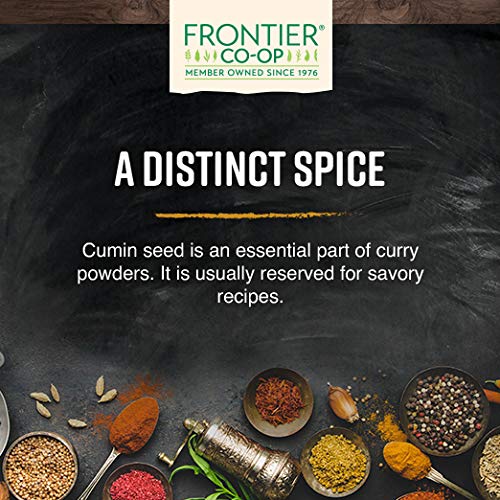 Frontier Co-Op Cumin Seed Whole, Certified Organic, Kosher, Non-