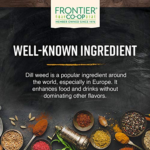 Frontier Co-Op Dill Weed, Cut &Amp; Sifted, Kosher, Non-Irradiated |