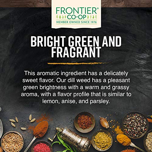 Frontier Co-Op Dill Weed, Cut &Amp; Sifted, Kosher, Non-Irradiated |