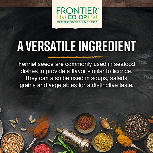 Frontier Co-Op Fennel Seed Powder, Kosher | 1 Lb. Bulk Bag | Foe