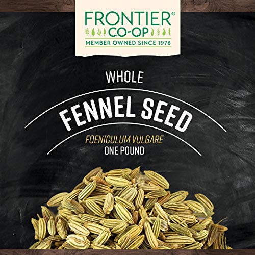Frontier Co-Op Fennel Seed Whole, Kosher, Non-Irradiated | 1 Lb.