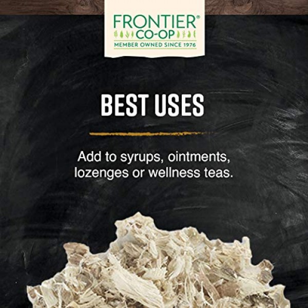 Frontier Co-op Marshmallow Root, Cut & Sifted, Certified Organic...