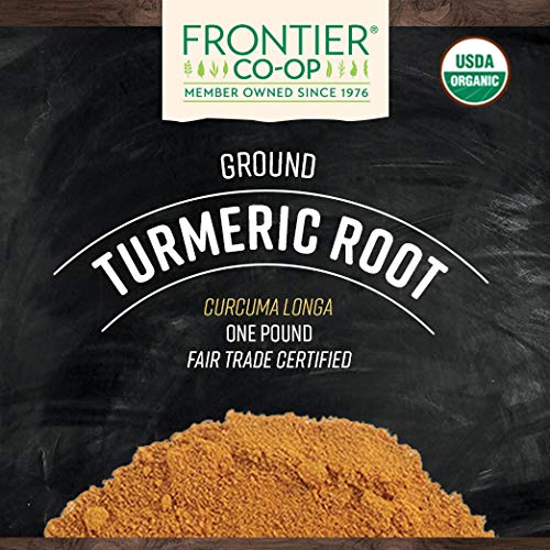 Frontier Co-op Organic Fair Trade Ground Turmeric Root 1lb