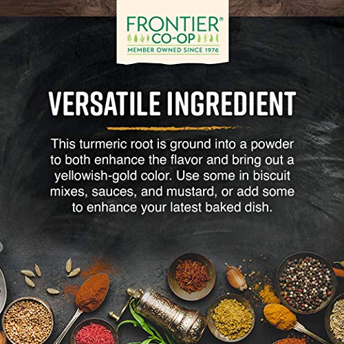 Frontier Co-op Organic Fair Trade Ground Turmeric Root 1lb