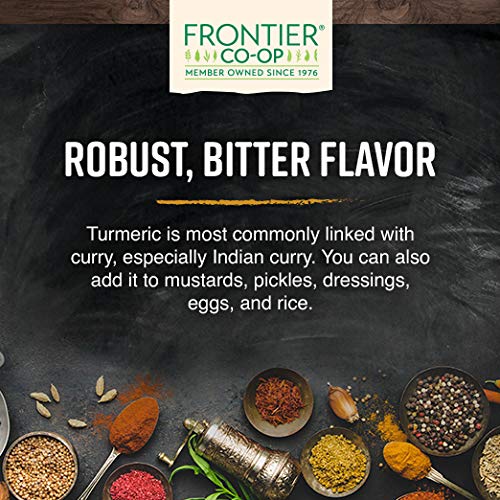 Frontier Co-op Organic Fair Trade Ground Turmeric Root 1lb