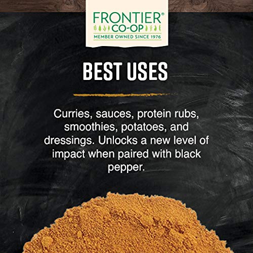 Frontier Co-op Organic Fair Trade Ground Turmeric Root 1lb